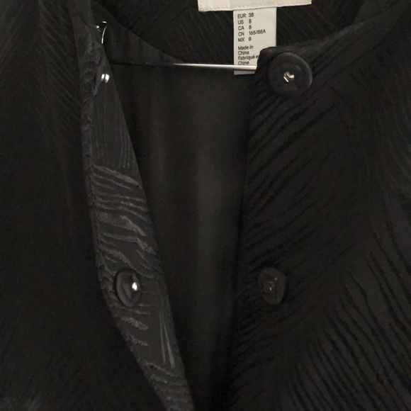 Black Bomber Jacket - Picture 7 of 7